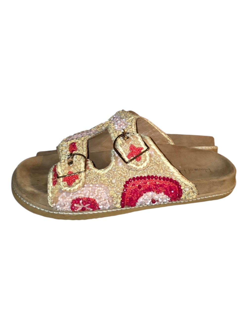 House Of Harlow Anthro 1960 Beaded Sandals 8.5